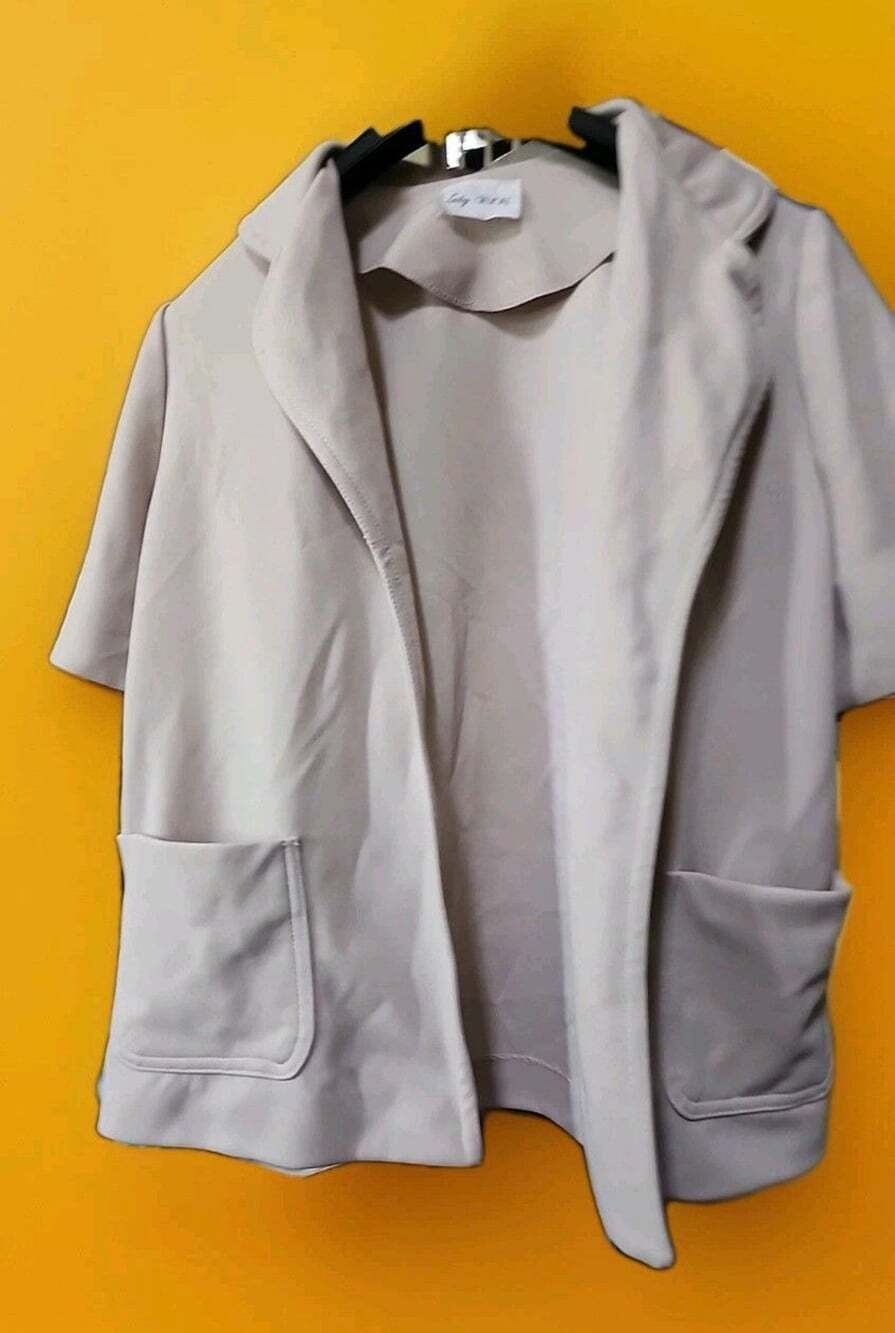 Vintage 60s Lady Devon  Women’s  Jacket Open Front Mad Men Jackie O Classic A99